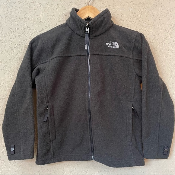 The North Face Other - The North Face Fleece Jacket Full Zip Black Boys Small
